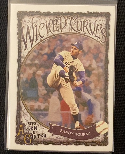 2025 Topps Allen & Ginter #WC-6 Sandy Koufax Wicked Curves — front