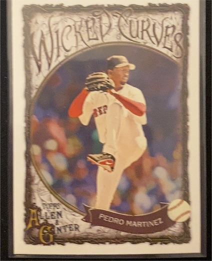 2025 Topps Allen & Ginter #WC-12 Pedro Martinez Wicked Curves — front