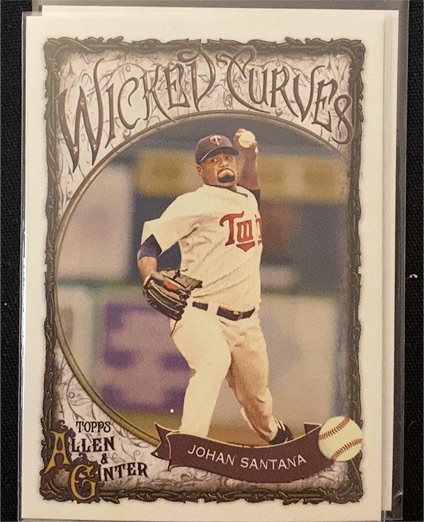 2025 Topps Allen & Ginter #WC-13 Johan Santana — front
