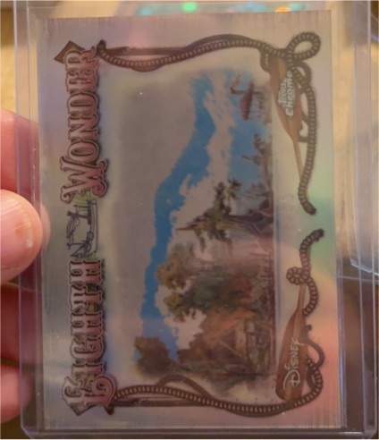 2025 Topps Disneyland 70th Anniversary Chrome Eighth Wonder Jungle Cruise #EW-7 — front