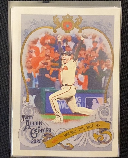 2025 Topps Allen & Ginter #SV-5 Freddie Freeman — front