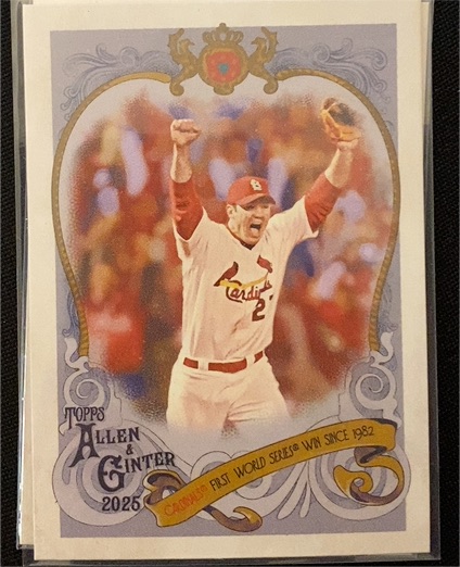 2025 Topps Allen & Ginter #SV-14 Scott Rolen Sweet Victory — front