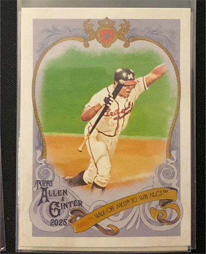 2025 Topps Allen & Ginter #SV-21 Andruw Jones Sweet Victory — front