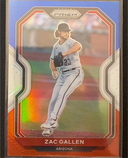 2021 Panini Prizm #65 Zac Gallen — front