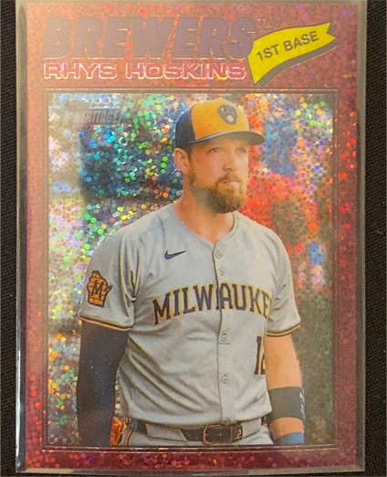2026 Topps Heritage #331 Rhys Hoskins — front