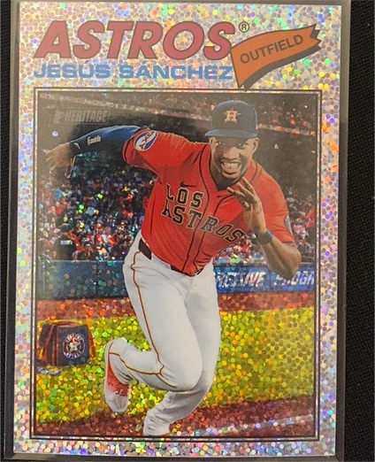 2026 Topps Heritage #176 Jesus Sanchez — front