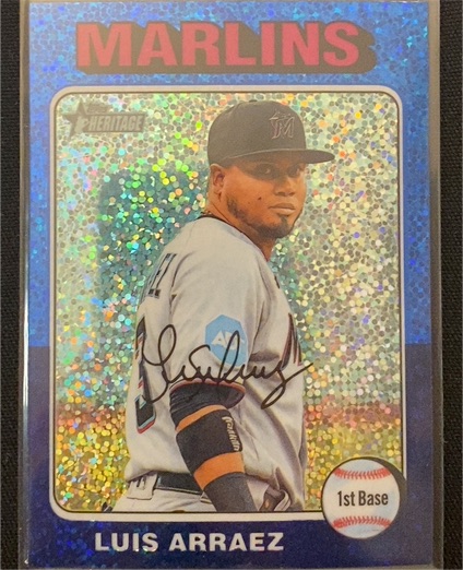 2024 Topps Heritage #341 Luis Arraez — front