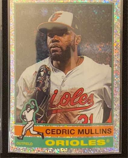 2025 Topps Heritage #166 Cedric Mullins — front