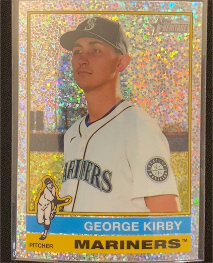 2025 Topps Heritage #190 George Kirby — front