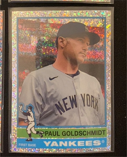 2025 Topps Heritage #382 Paul Goldschmidt — front