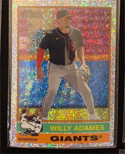 2025 Topps Heritage #122 Willy Adames — front