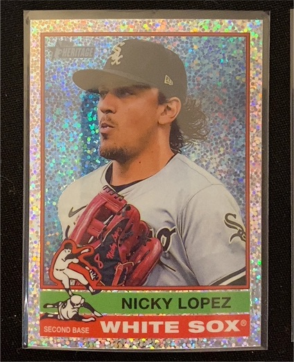 2025 Topps Heritage #371 Nicky Lopez — front