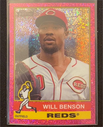 2025 Topps Heritage #336 Will Benson — front