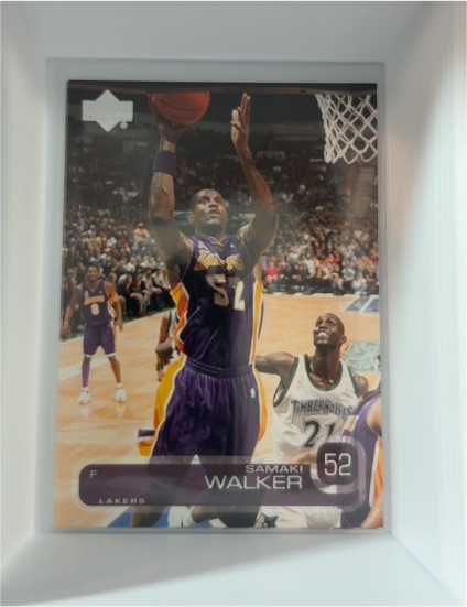 2001-02 Upper Deck #300 Samaki Walker — front