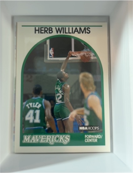 1989-90 NBA Hoops #131 Herb Williams — front