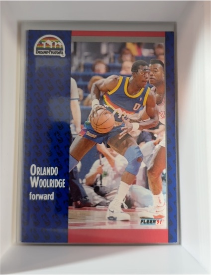 1991-92 Fleer #56 Orlando Woolridge — front