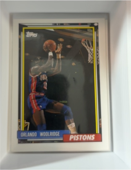1992 Topps #39 Orlando Woolridge — front