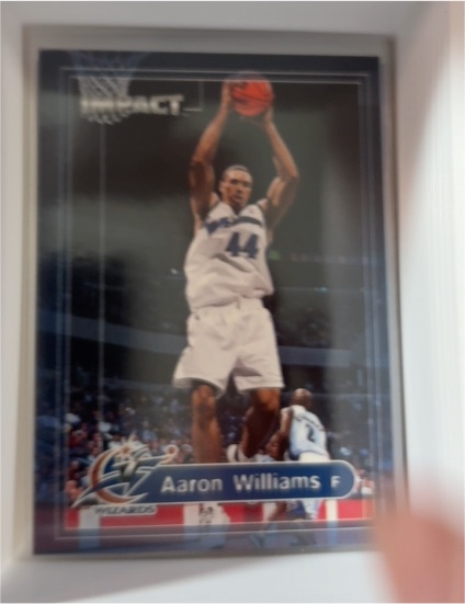 1999-00 Skybox Impact #147 Aaron Williams — front