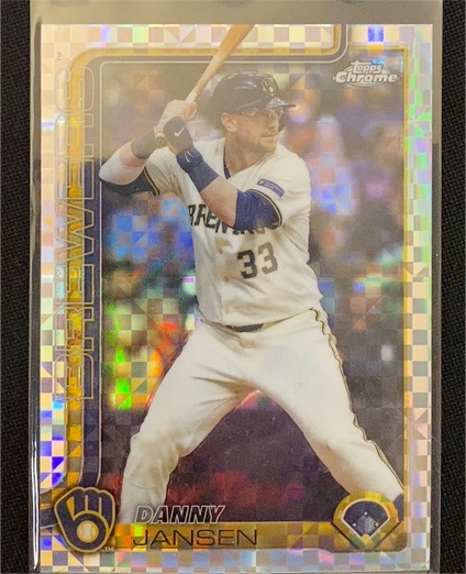 2025 Topps Chrome Update #USC122 Danny Jansen — front