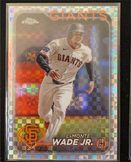 2024 Topps Chrome #222 LaMonte Wade Jr. — front
