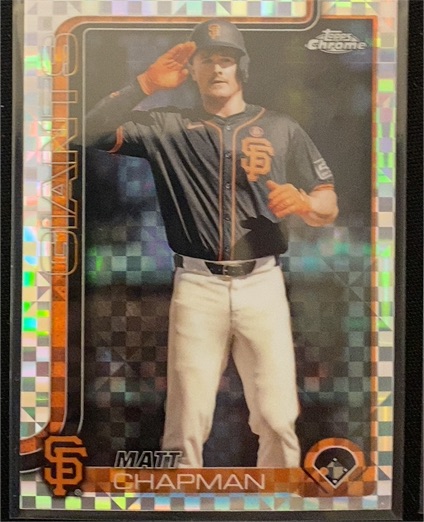 2025 Topps Chrome #148 Matt Chapman — front