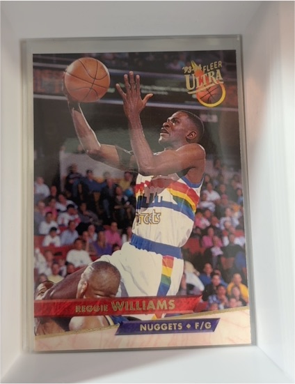 1993-94 Fleer Ultra #54 Reggie Williams — front