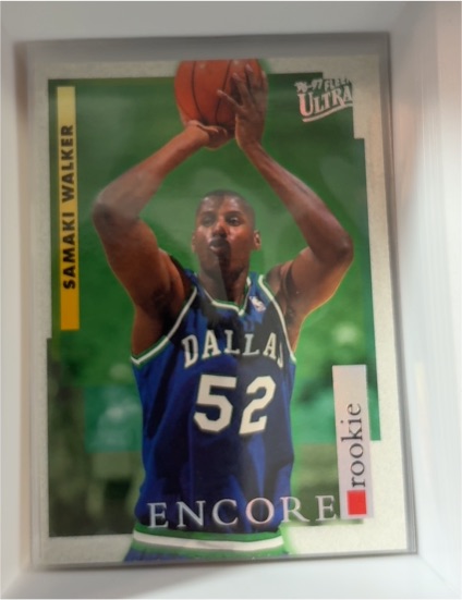 1996-97 Fleer Ultra Encore Rookies #276 Samaki Walker — front