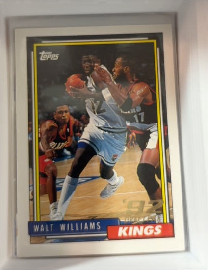 1992-93 Topps #302 Walt Williams — front