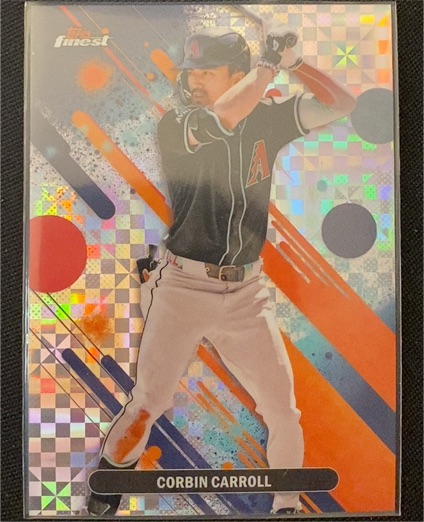 2025 Topps Finest #72 Corbin Carroll — front