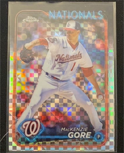 2024 Topps Chrome #94 MacKenzie Gore — front