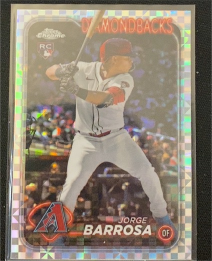 2024 Topps Chrome Update #USC163 Jorge Barrosa — front