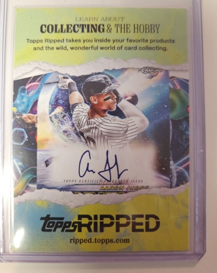 2024 Topps Ripped Aaron Judge — front