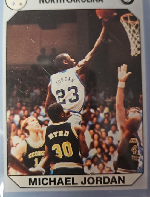 1990 Collegiate Collection #89 Michael Jordan — front