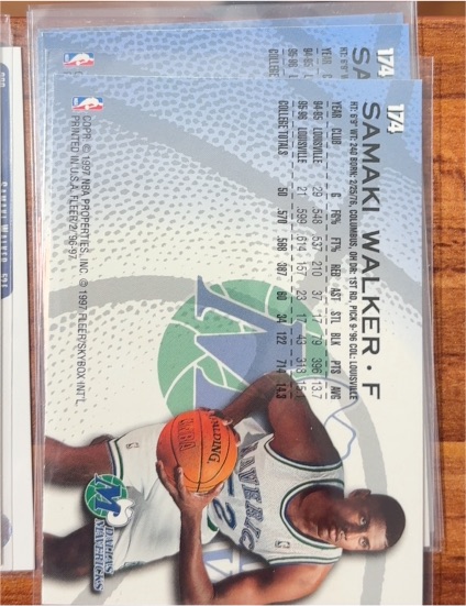1996-97 Upper Deck #207 Samaki Walker — front