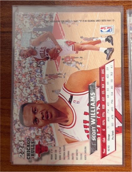 1993 Upper Deck #224 Scottie Williams — front