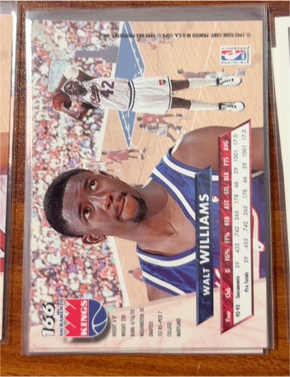 1992 Topps Stadium Club #166 Walt Williams — front