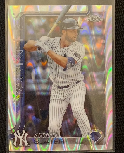 2025 Topps Chrome Update #USC137 Austin Slater — front