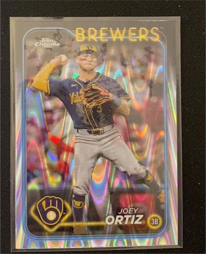 2024 Topps Chrome Update #USC156 Joey Ortiz — front