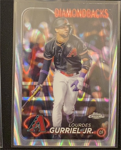 2024 Topps Chrome #59 Lourdes Gurriel Jr. — front