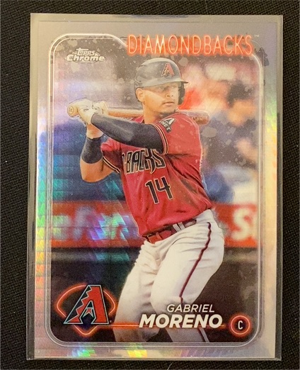2024 Topps Chrome #21 Gabriel Moreno — front