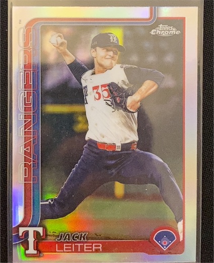 2025 Topps Chrome Update #USC42 Jack Leiter — front