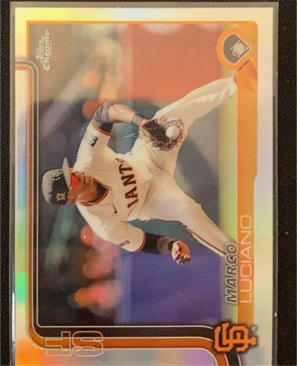 2025 Topps Chrome #156 Marco Luciano — front
