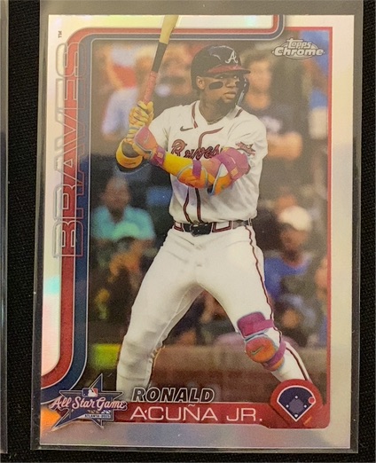 2025 Topps Chrome #ASG-17 Ronald Acuna Jr. — front