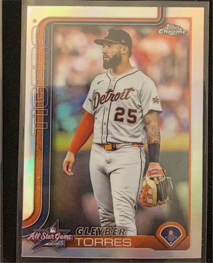 2025 Topps Chrome Update #ASGC-3 Gleyber Torres All-Star Game — front
