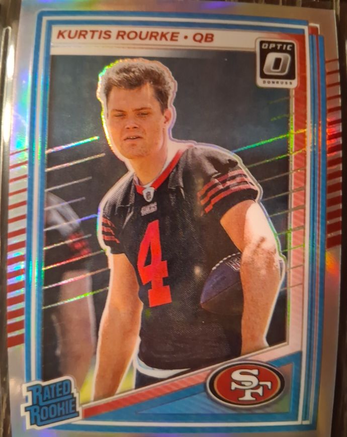 2025 Donruss Optic #243 Kurtis Rourke — front