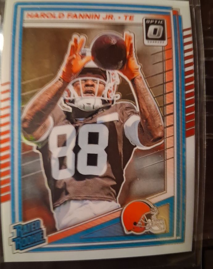 2025 Panini Donruss Optic #284 Harold Fannin Jr. — front