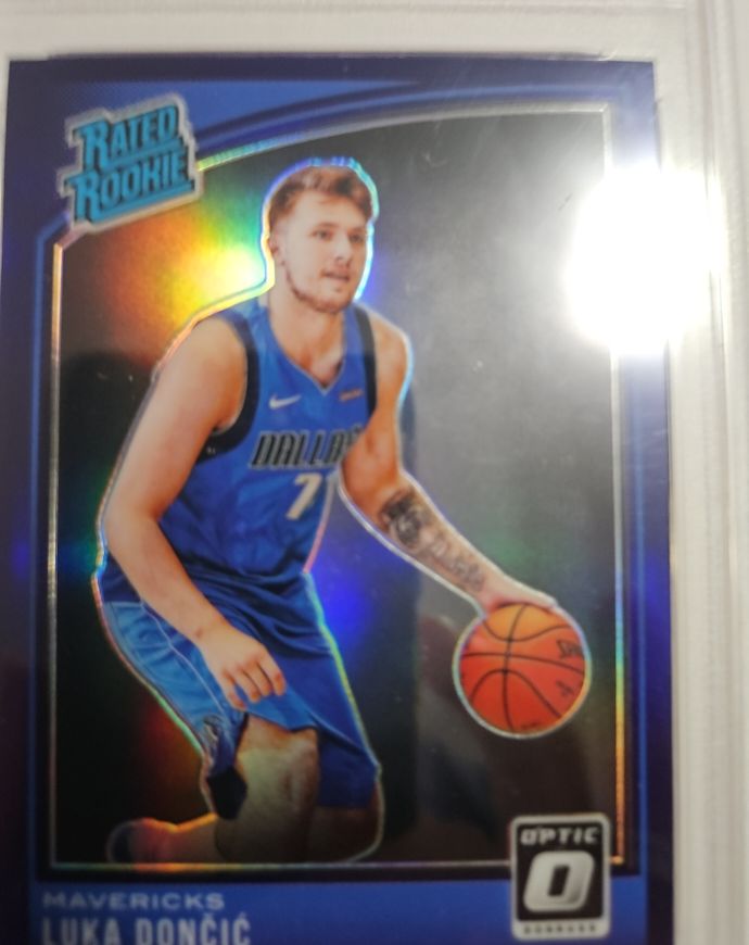 2018 Panini Donruss Optic #177 Luka Doncic — front