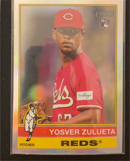 2025 Topps Heritage #132 Yosver Zulueta — front