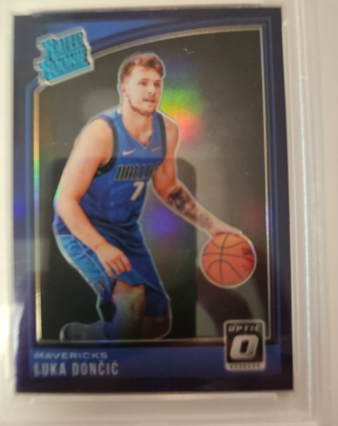2018 Panini Donruss Optic #177 Luka Dončić — front