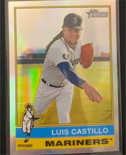 2025 Topps Heritage #173 Luis Castillo — front